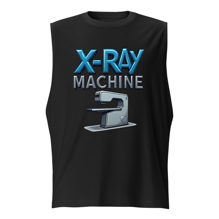 X-Ray Machine Illustrated Muscle Tank product image (1)