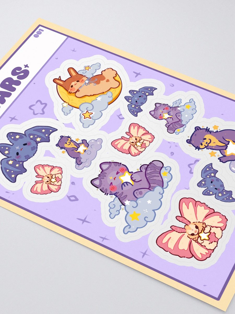 Stars stickersheet product image (2)