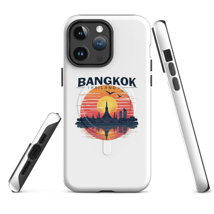 Bangkok Sunset Skyline iPhone® Tough Case product image (4)