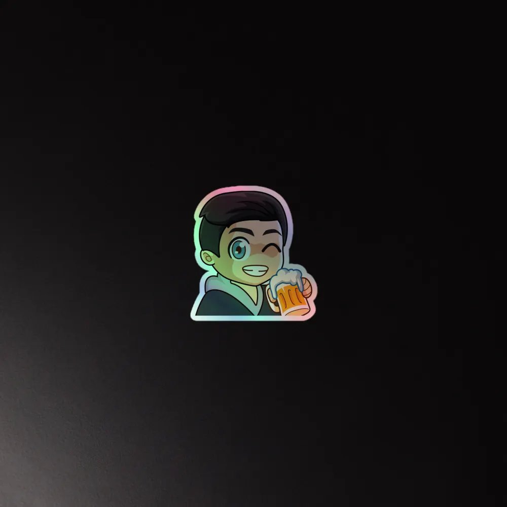 Logo Holographic Sticker product image (4)