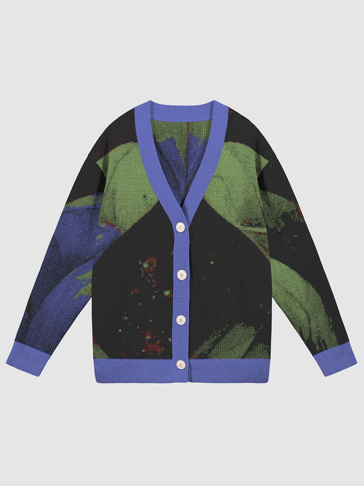 Floral Fusion Jacquard Knit Cardigan product image (2)