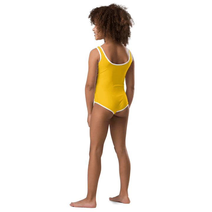 Kids Plain Color Amber Swimsuit product image (2)