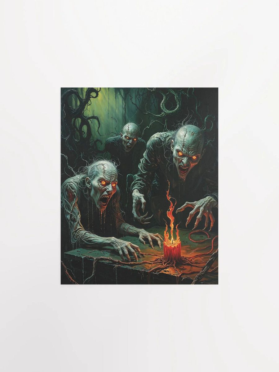 Ghastly Gathering Matte Poster product image (14)
