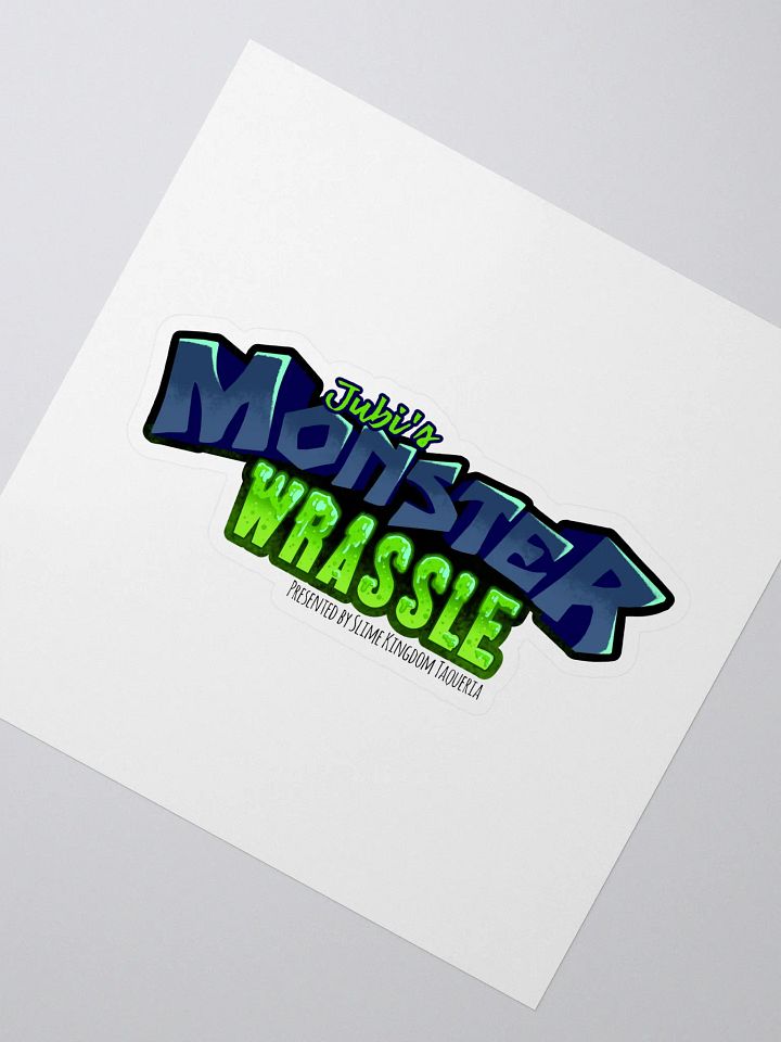 Monster Wrassle Sticker! product image (2)