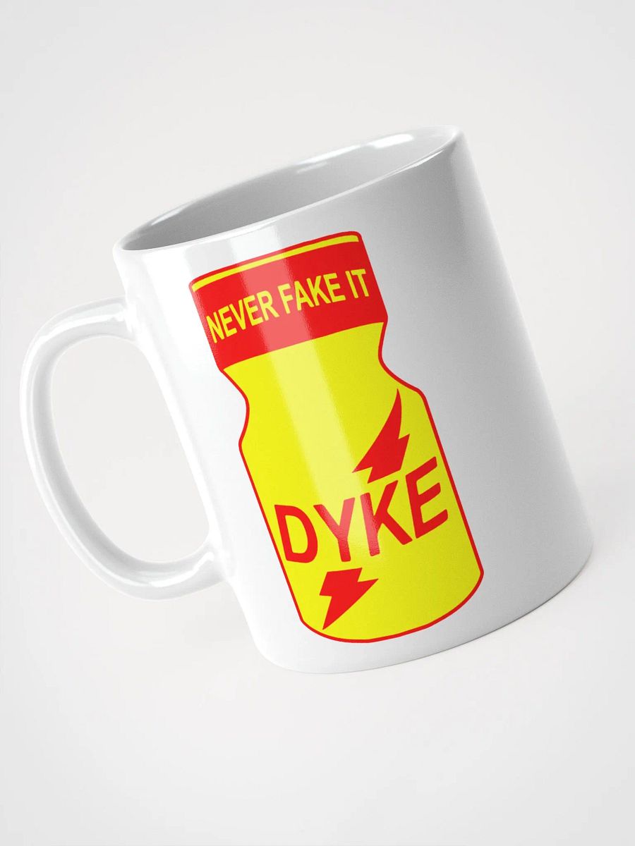 Dyke Poppers Mug 👃 White product image (3)