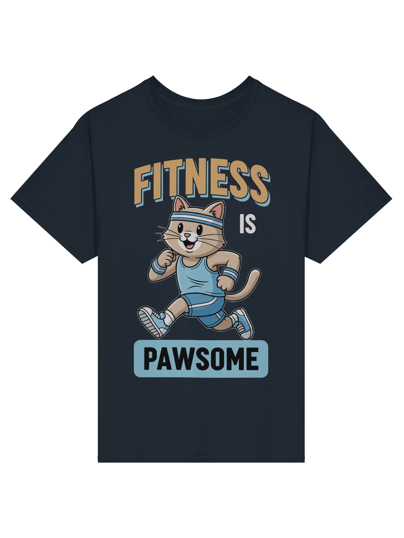 Fitness is Pawsome - Tee product image (1)