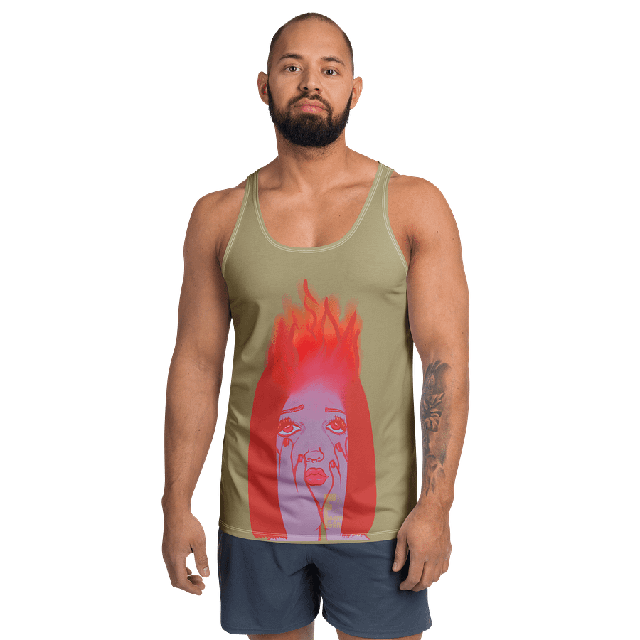 "Up in Flames" Men's Tank Top product image (1)