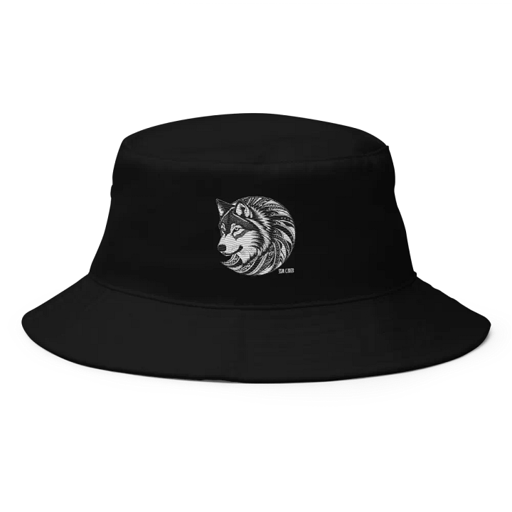 Timber Wolf Embroidered Bucket Hat product image (1)