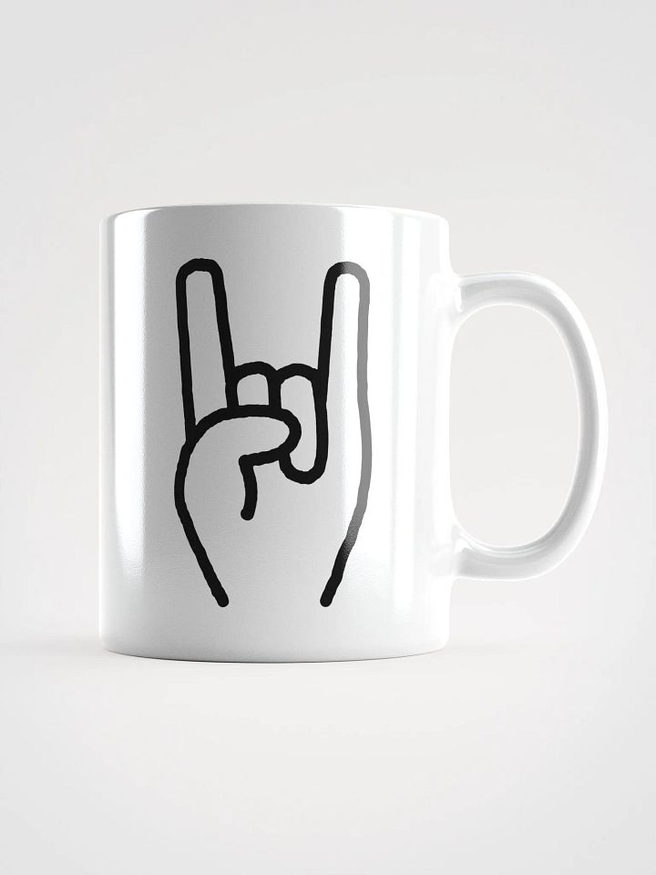 Subscriber Badge // White Ceramic Mug product image (1)