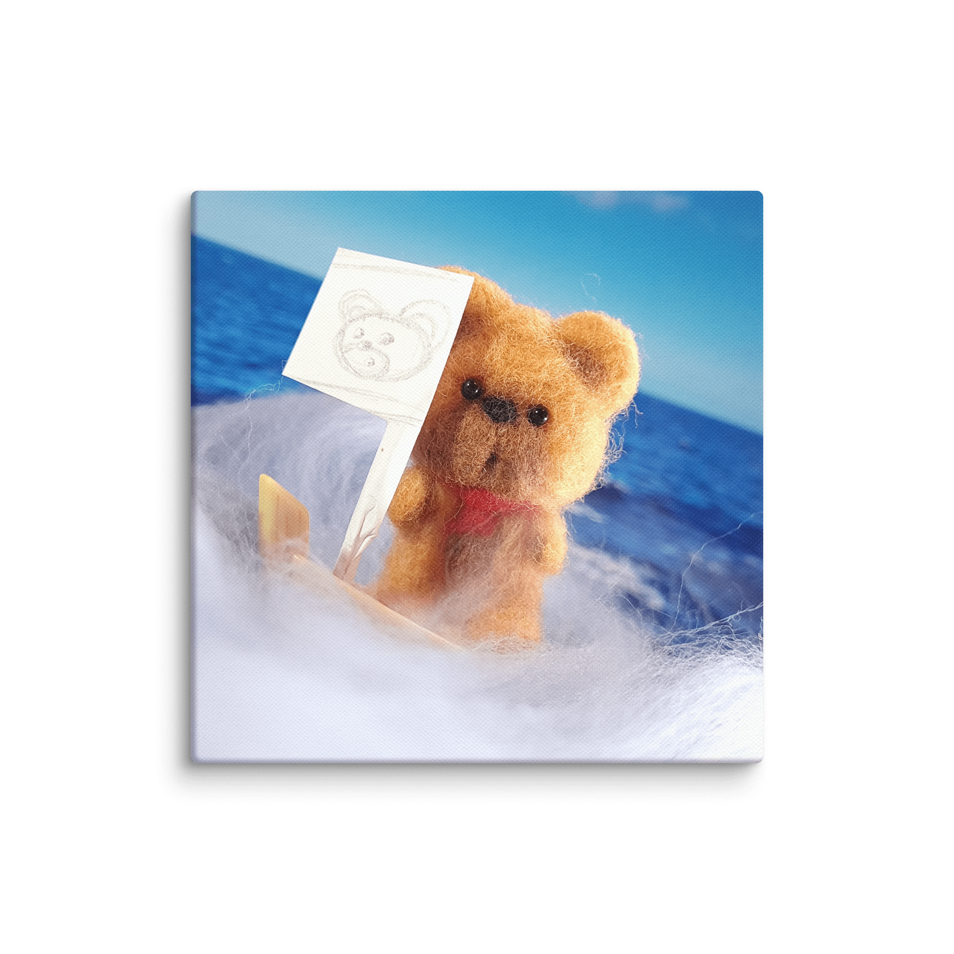 The Bear at Sea Canvas product image (1)