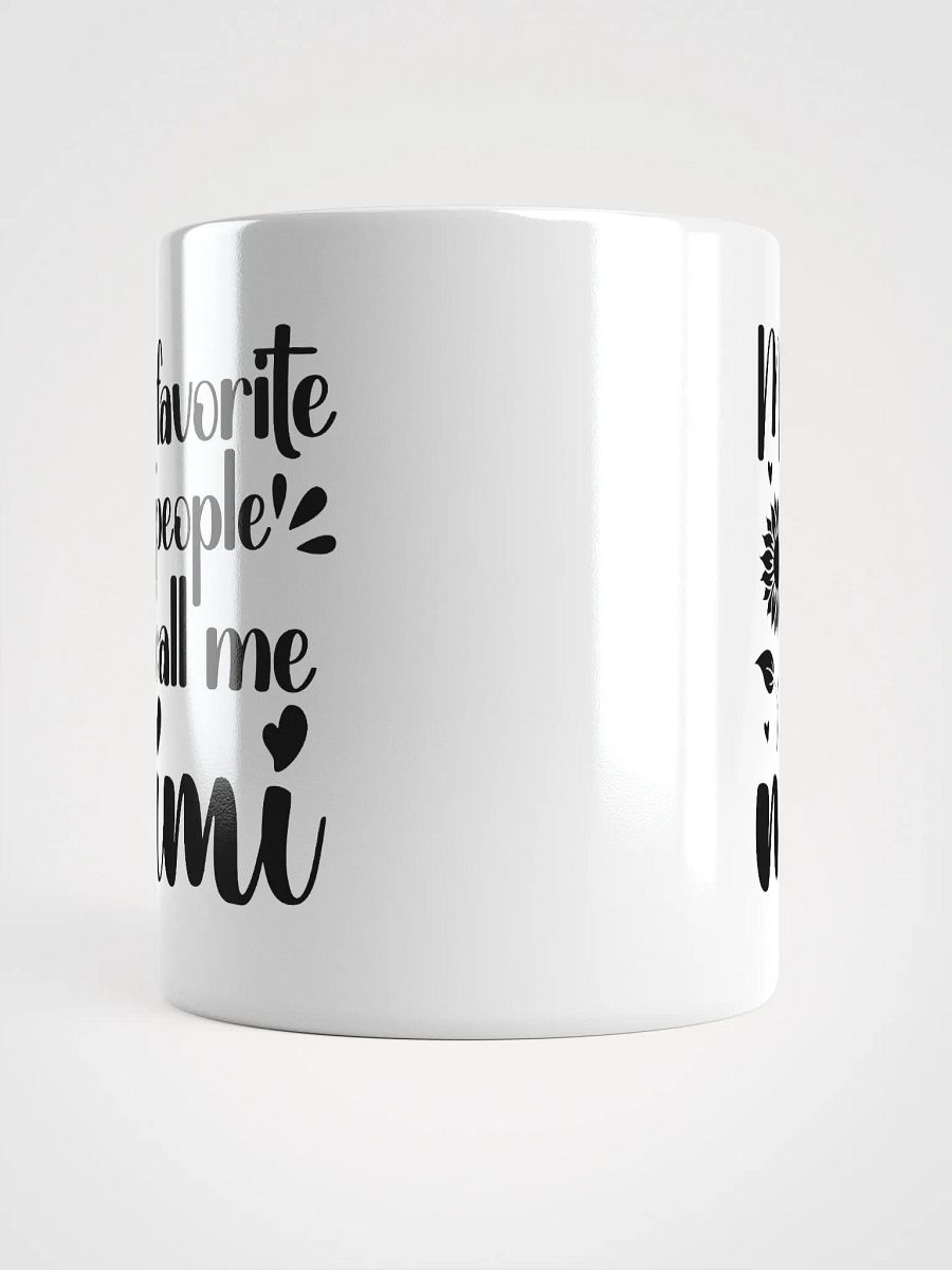 My Favorite People Call Me Cool MIMI Grandma White Ceramic Mug product image (5)