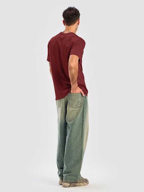 Photo showing Stanley/Stella Unisex Organic Ribbed Neck T-Shirt