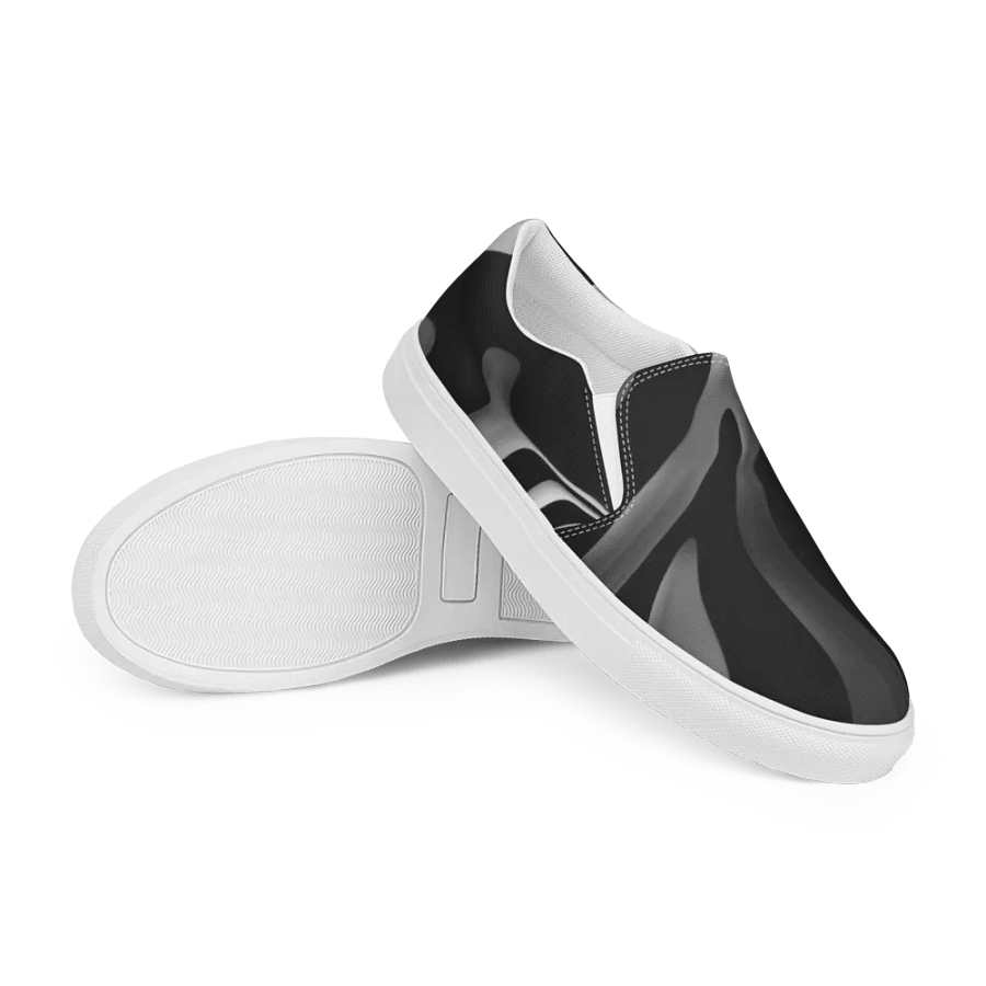 Black Waves Slip-Ons product image (12)