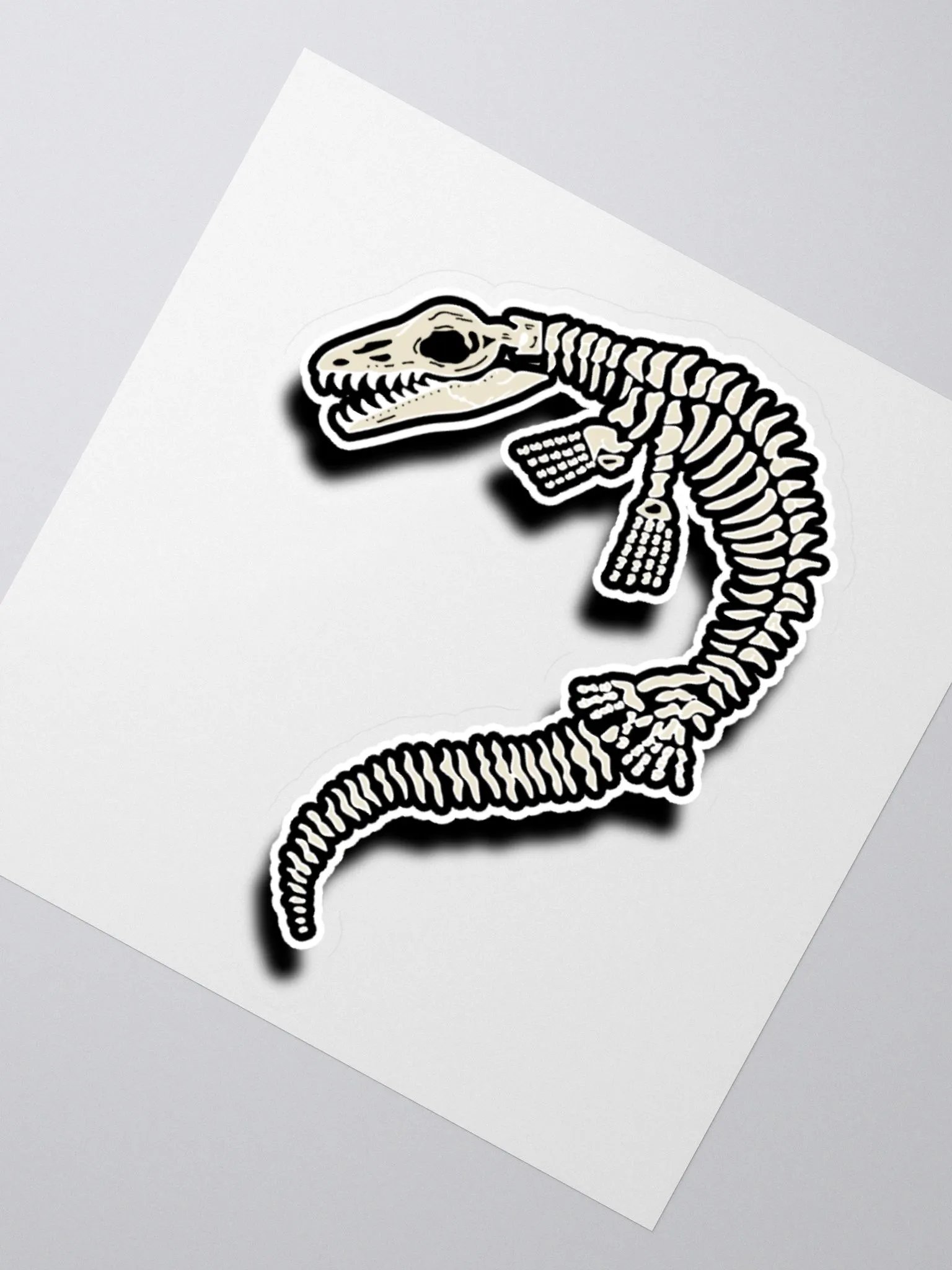 Mosasaur Skeleton Sticker product image (1)