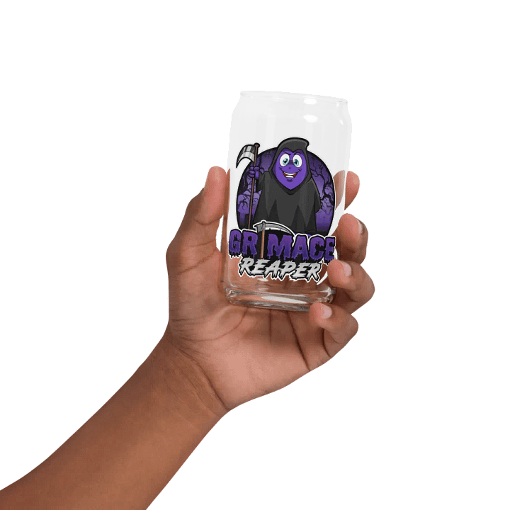 The Grimace Reaper Glass Cup product image (32)