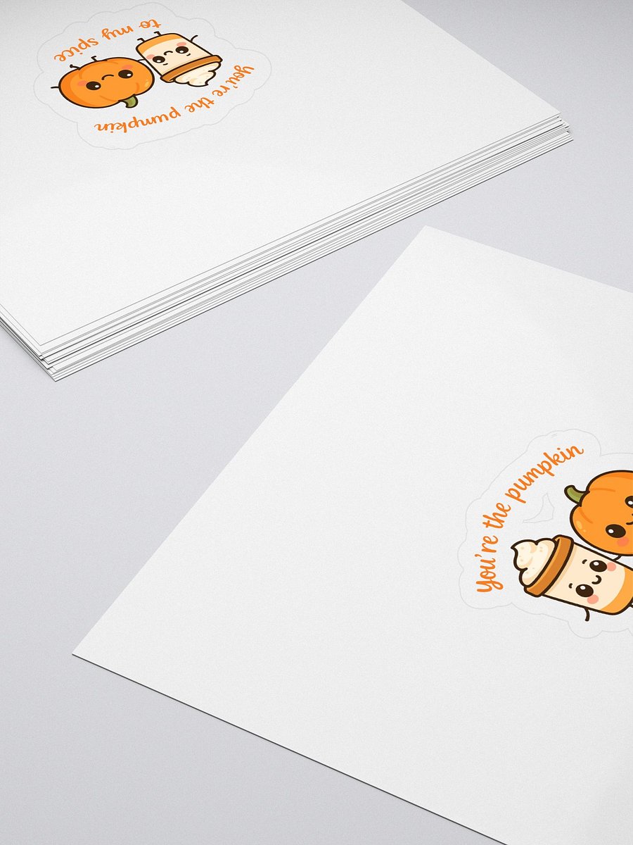 You're The Pumpkin To My Spice Sticker product image (4)