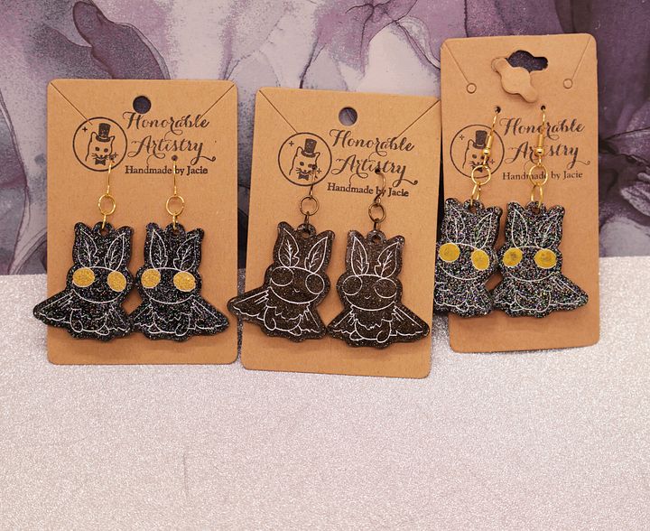 Mothman Earrings product image (1)