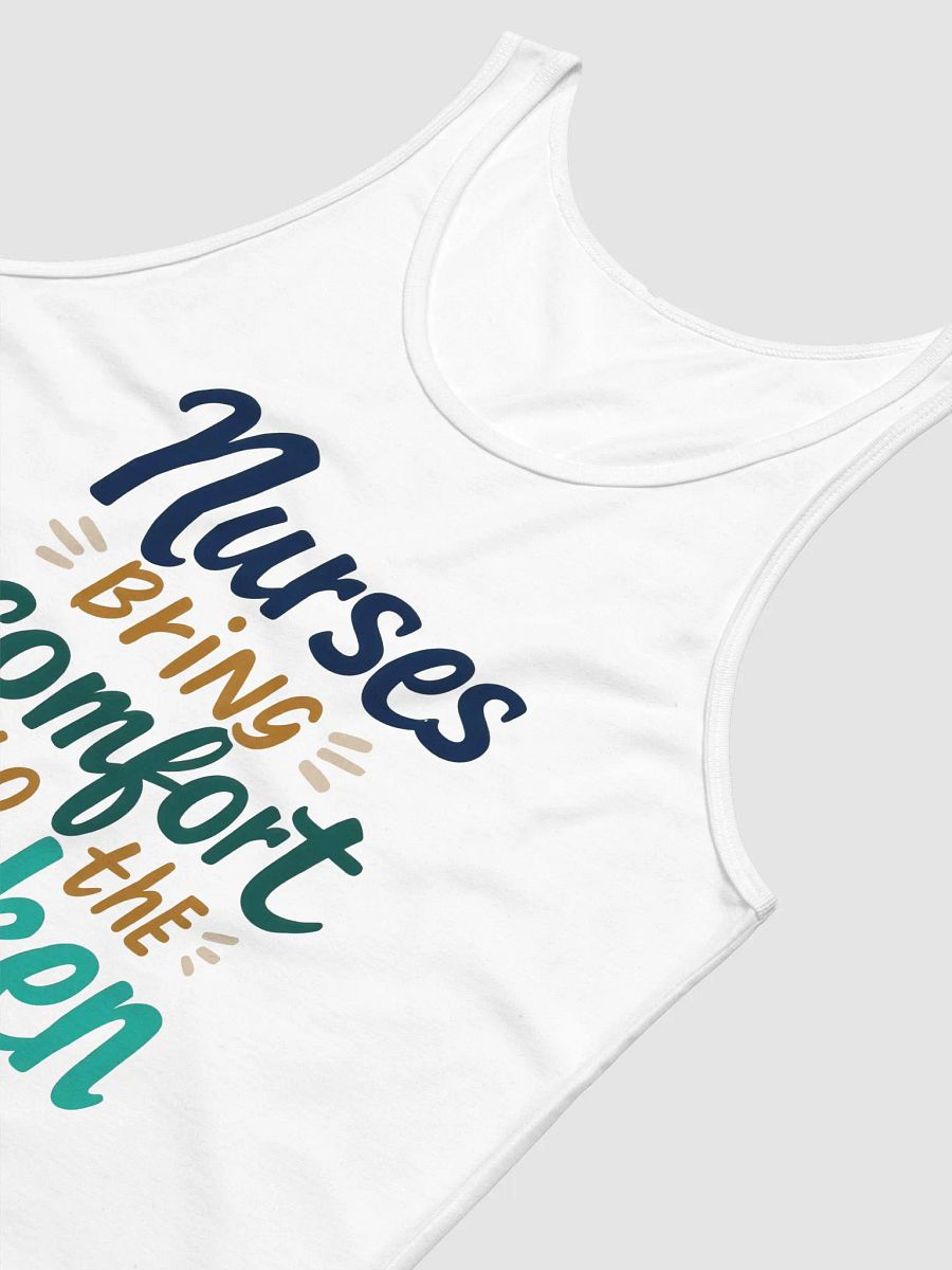 Comforting Nurses Typographic Tank product image (32)