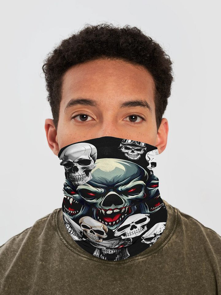 All-Over Skulls Neck Gaiter product image (1)