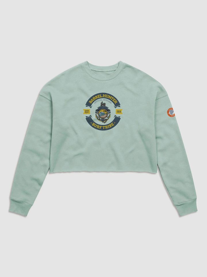 Barrel Hunter Surf Tribe Women's Cropped Sweatshirt product image (1)