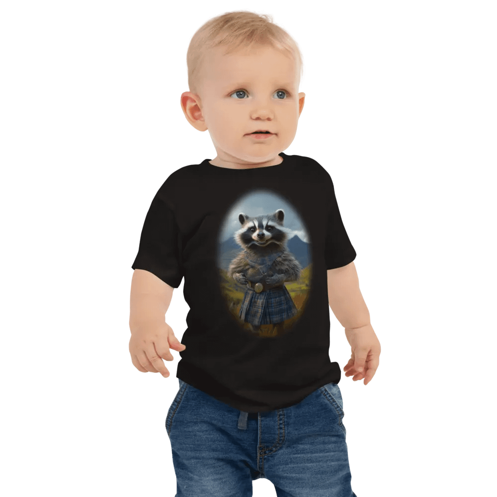 Highland Raccoon Baby Tee product image (1)