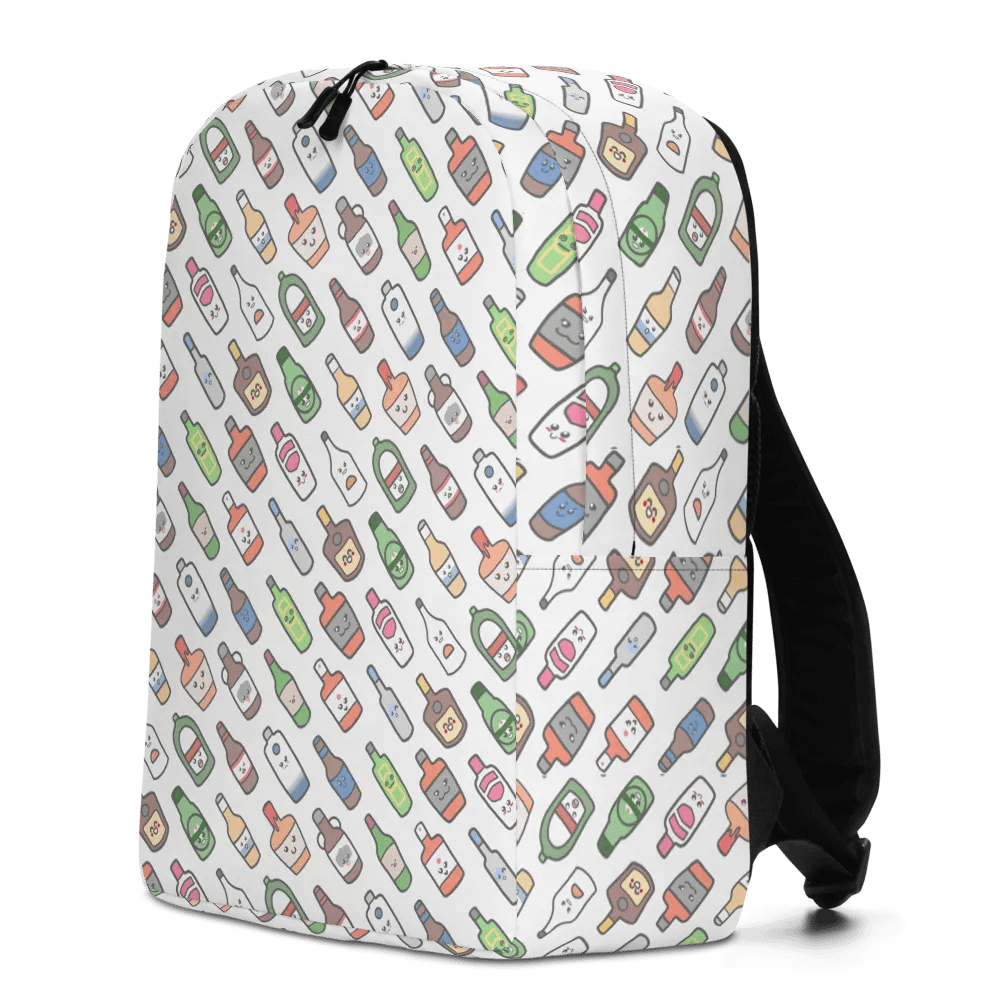 Kawaii Bottles Minimalist Backpack product image (4)