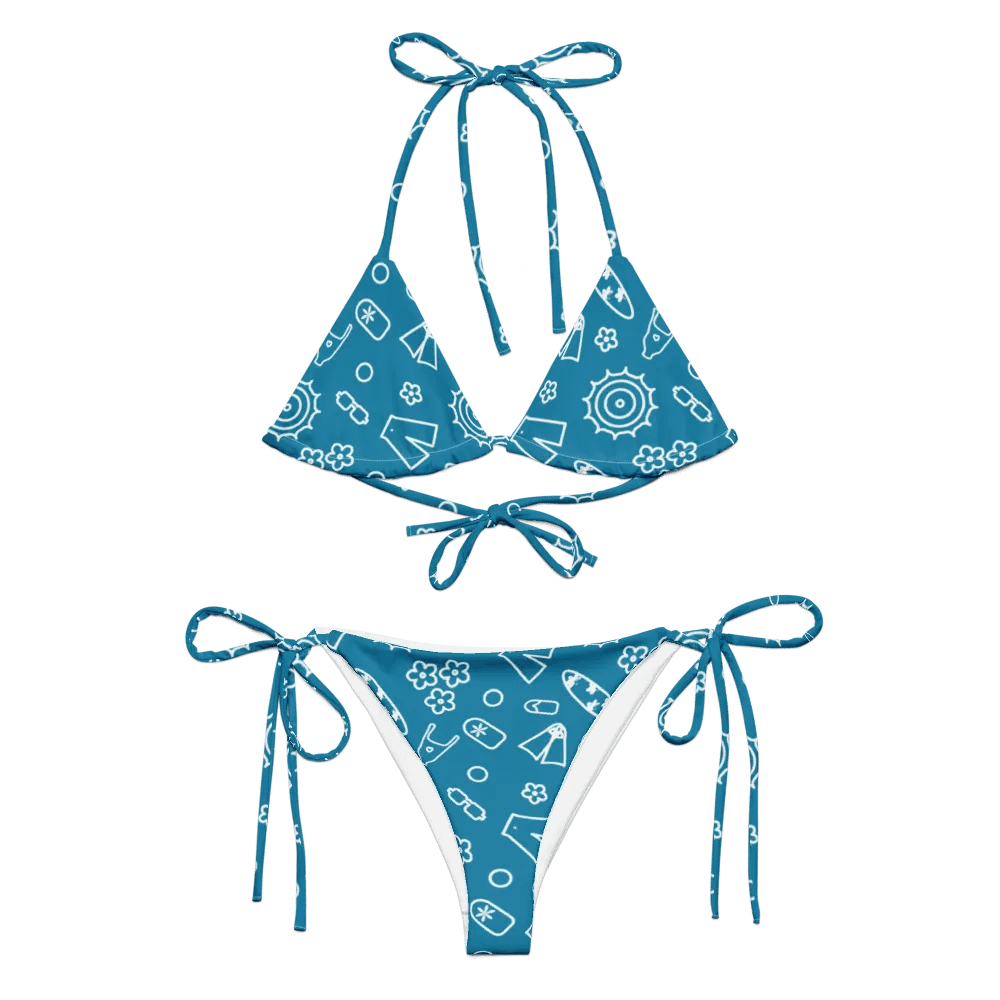 Beach Necessities Pattern String Bikini product image (1)