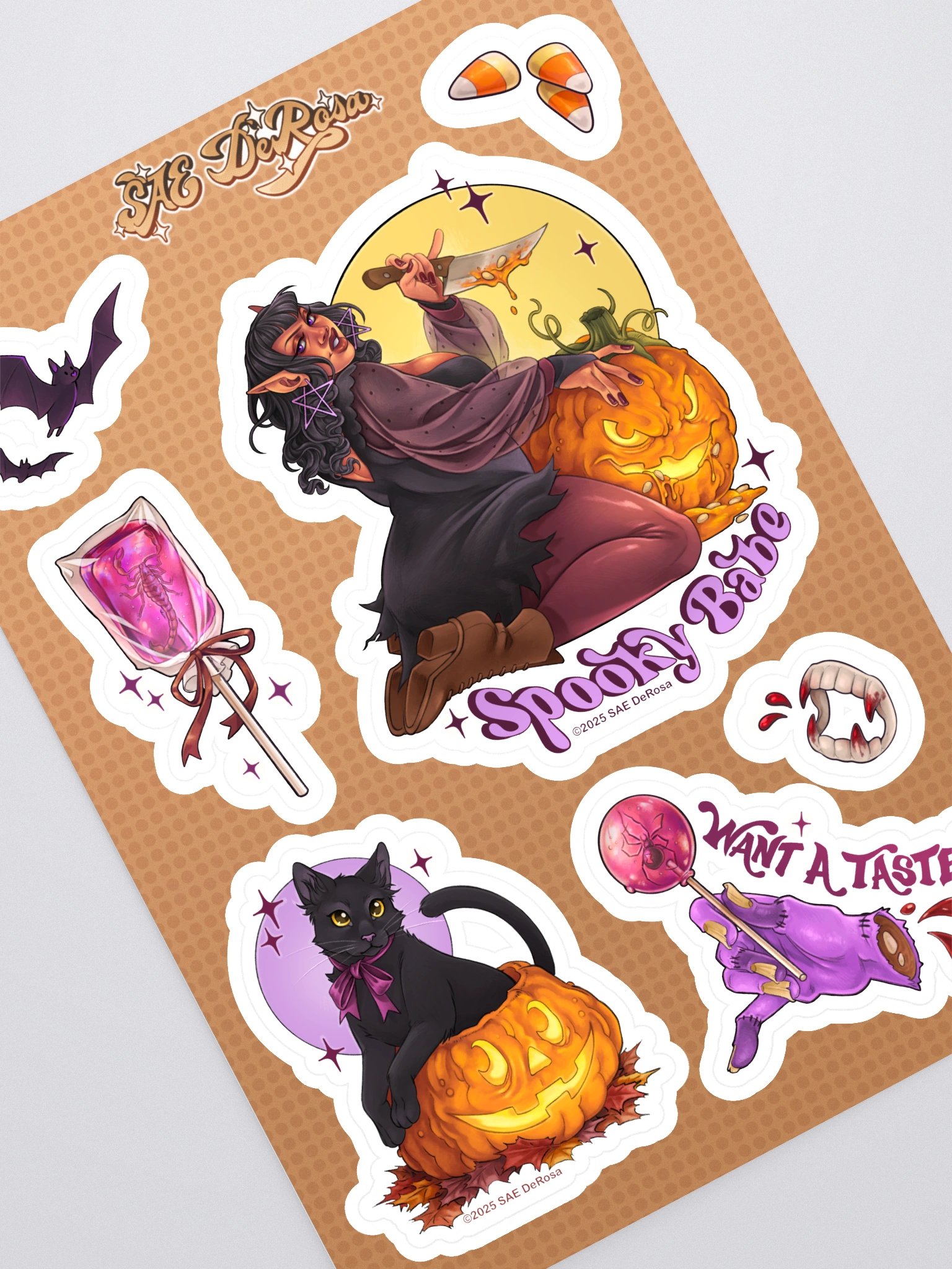 Halloween Spooky sticker set product image (1)