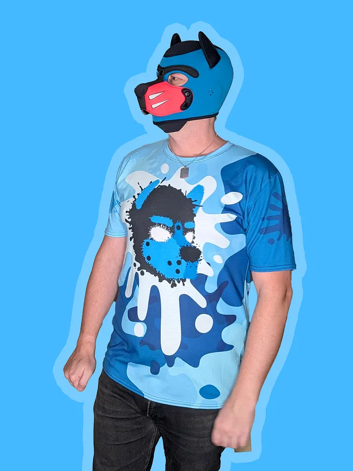 Chaos Splatter Shirt - Blue product image (2)