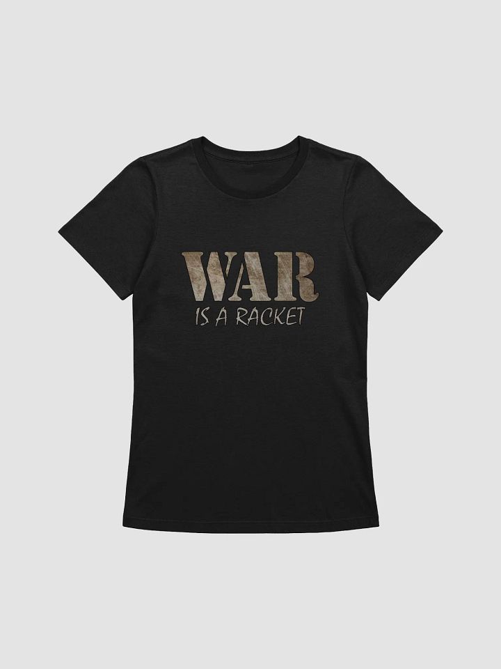 War Is A Racket - Metal - Bella+Canvas Women's Supersoft Relaxed-fit T-Shirt product image (1)