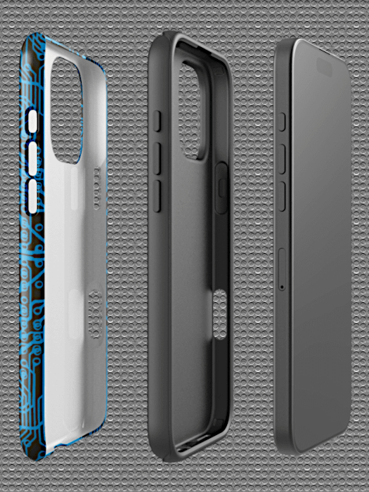 DigiCirc iPhone Case – Futuristic Circuit Board Design product image (4)