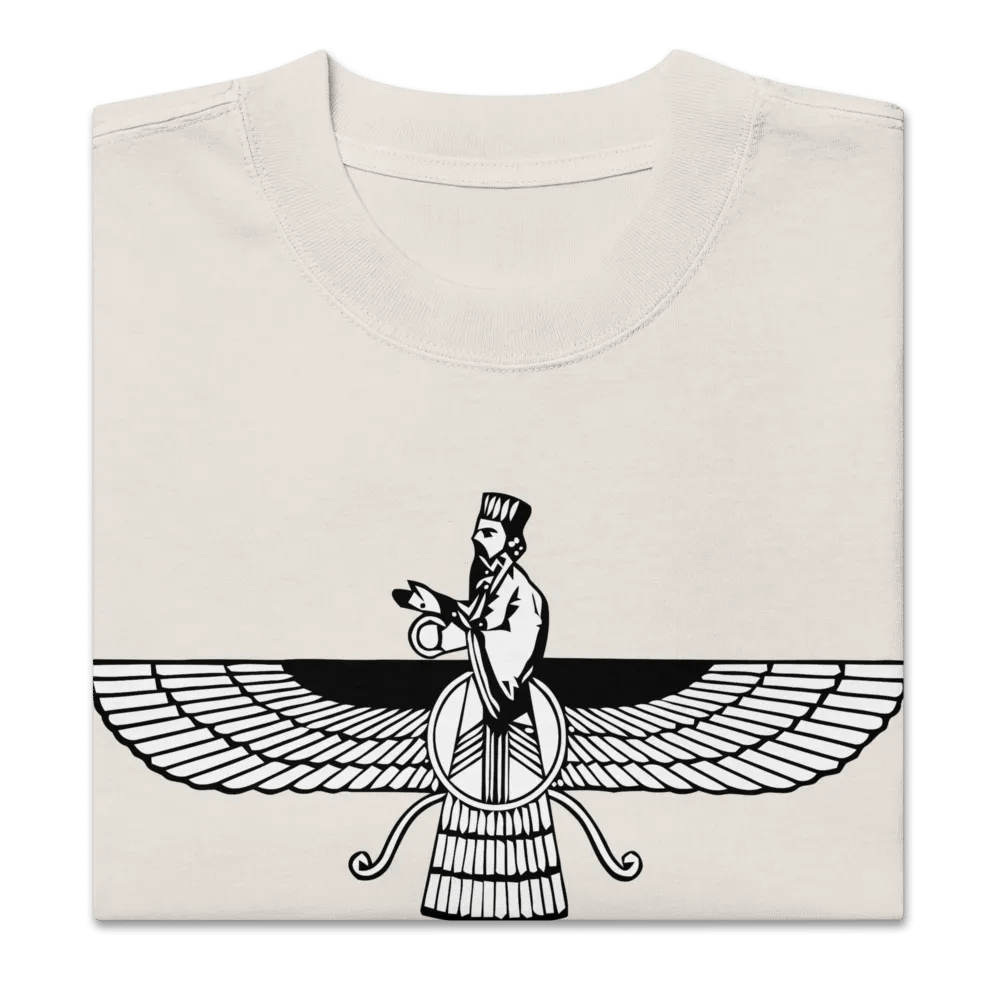 Faravahar Persian Design Shirt Good Thoughts Good Words Good Deeds product image (2)