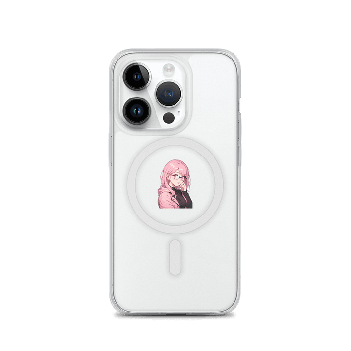 (PINK WAIFU) K Clear Case for iPhone product image (2)