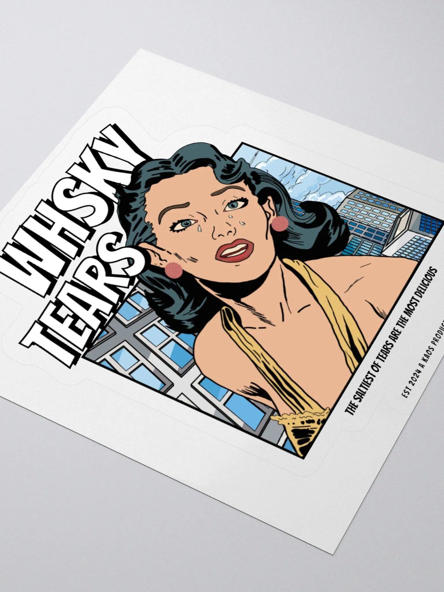 WHSKY TEARS Urban Pop Art Stickers product image (12)