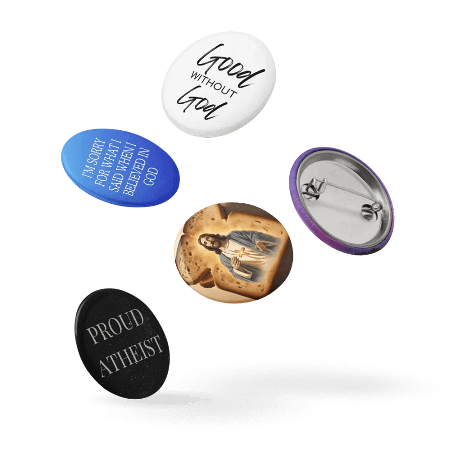 Atheist Pins product image (14)