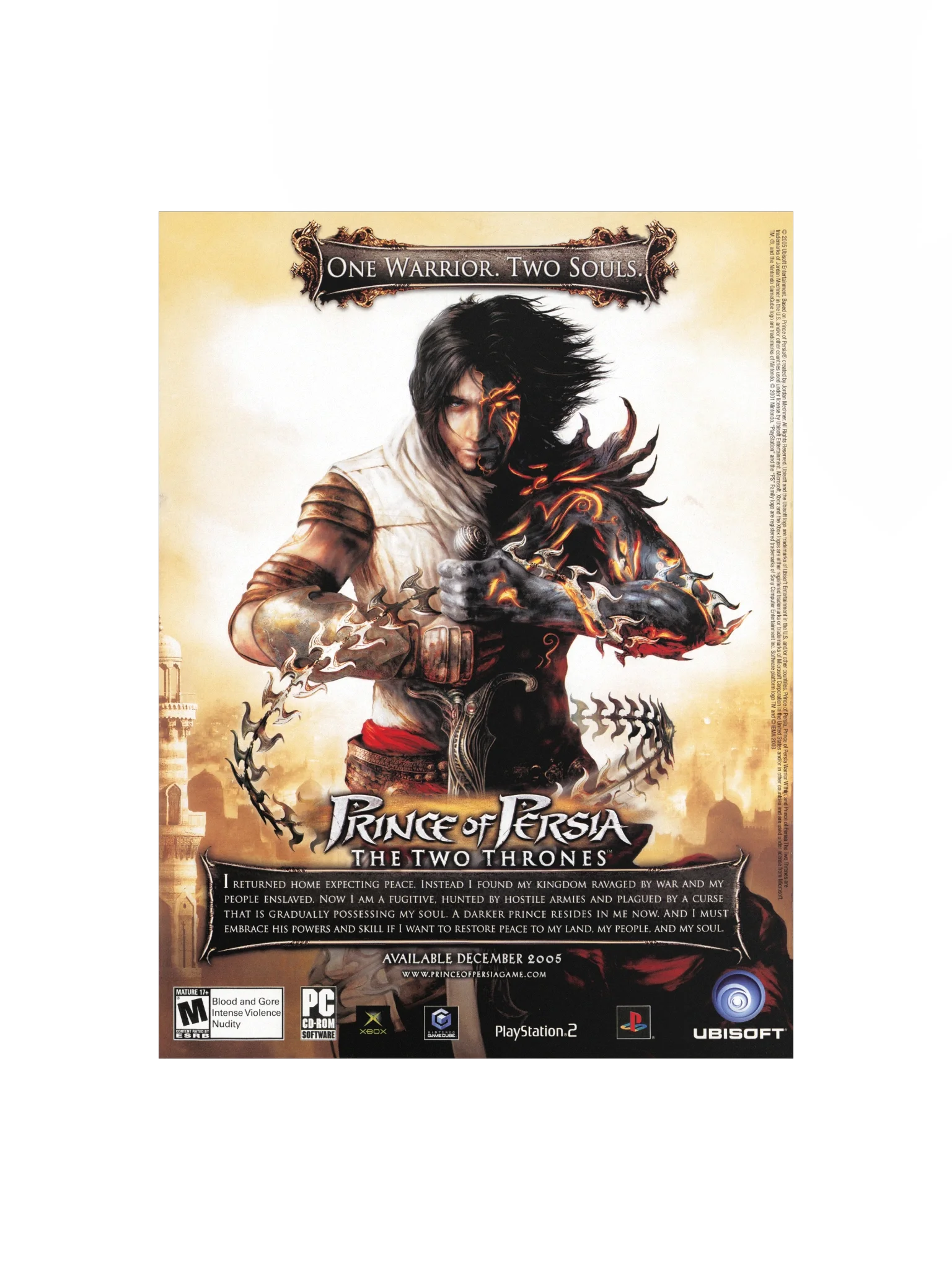 Prince of Persia: The Two Thrones - Promotional Poster/Flyer product image (1)
