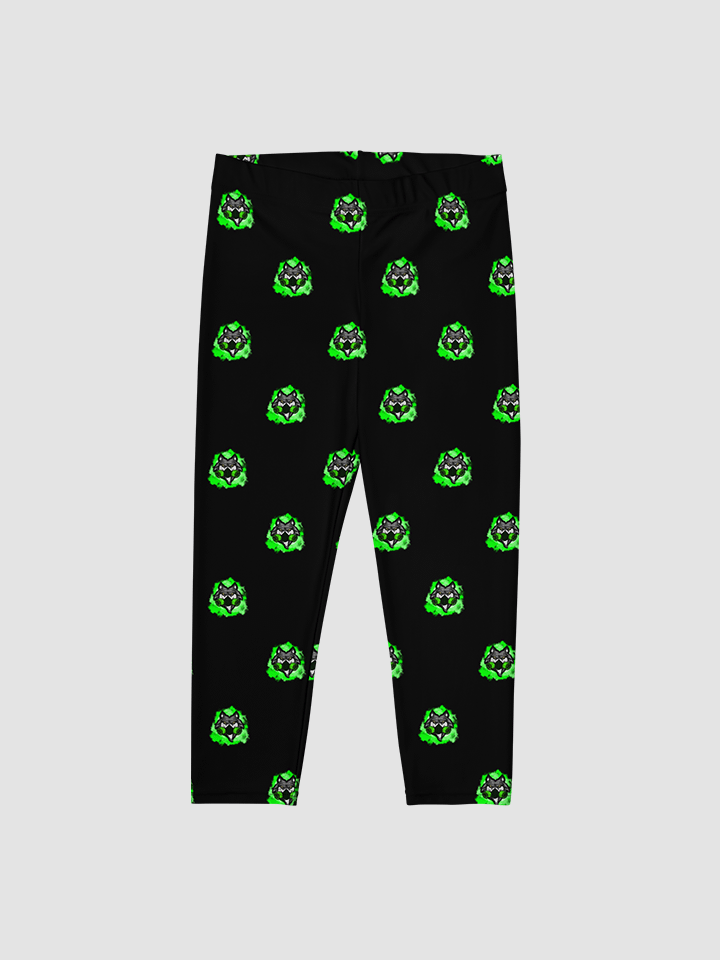 TOXICbiowolf Capri leggings all over logo product image (1)