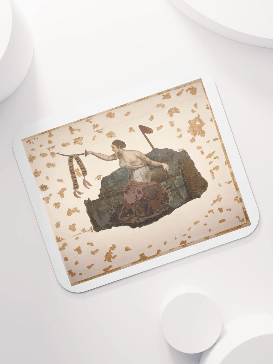 Liberty or Death – San Jacinto Battle Flag Mouse Pad product image (7)