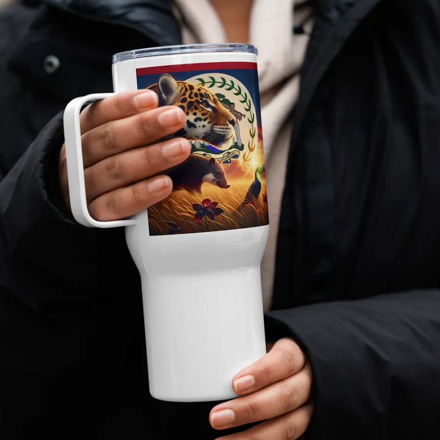 Beauty of Belize (Stoic Edition) Travel Mug product image (3)