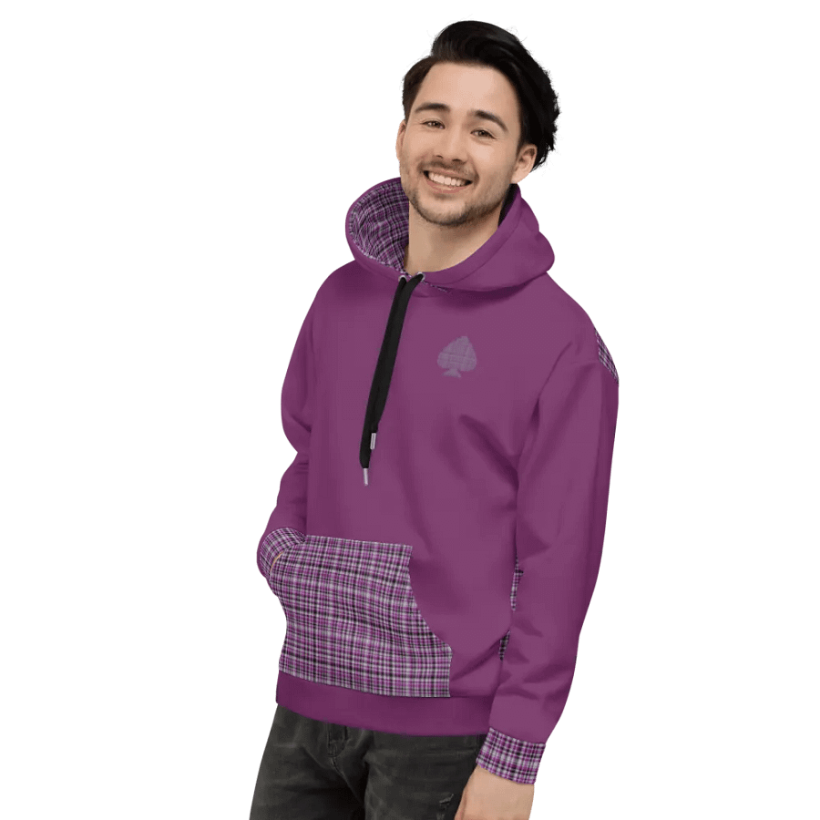 Purple Ace Hoodie product image (4)