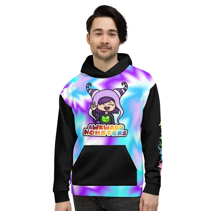 AwkwardMonsters Logo Tie-Dye Hoodie product image (2)