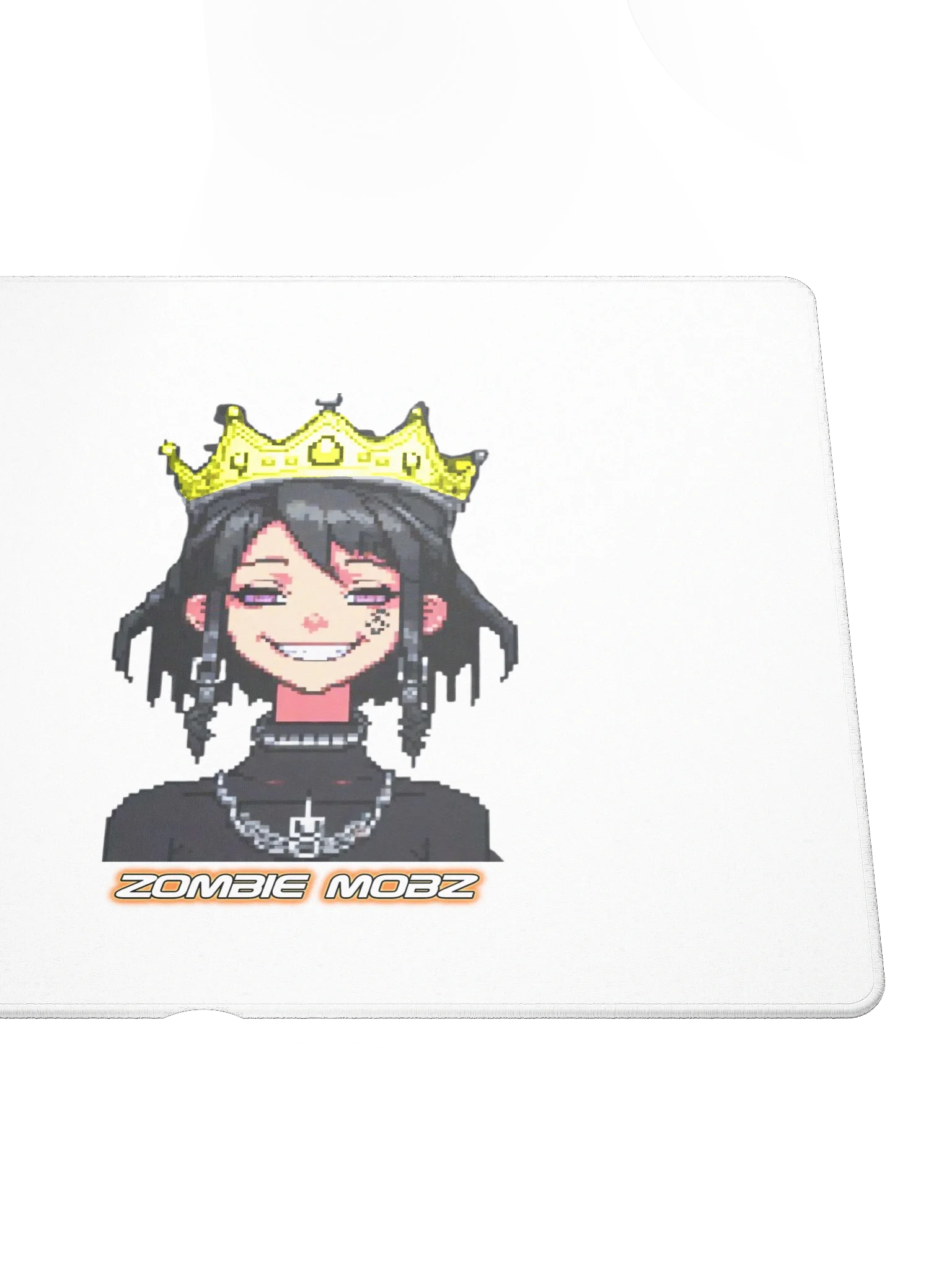 LAUGHING EVIL GOTH QUEEN CROP HOODIE product image (9)