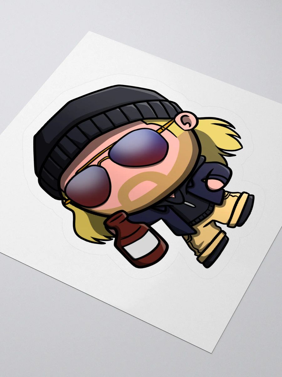Teddy Booker Chibi Sticker product image (8)