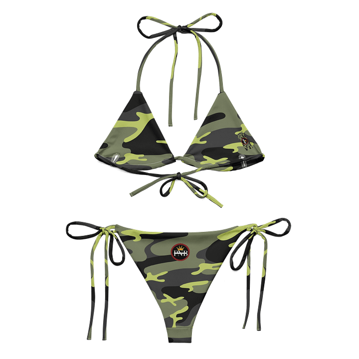 Eco-Chic Camo String Bikini Set Grečica Patriot Brand product image (1)