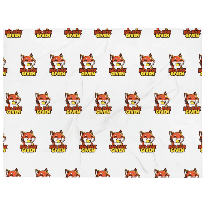 No Fox Given Blanket product image (1)