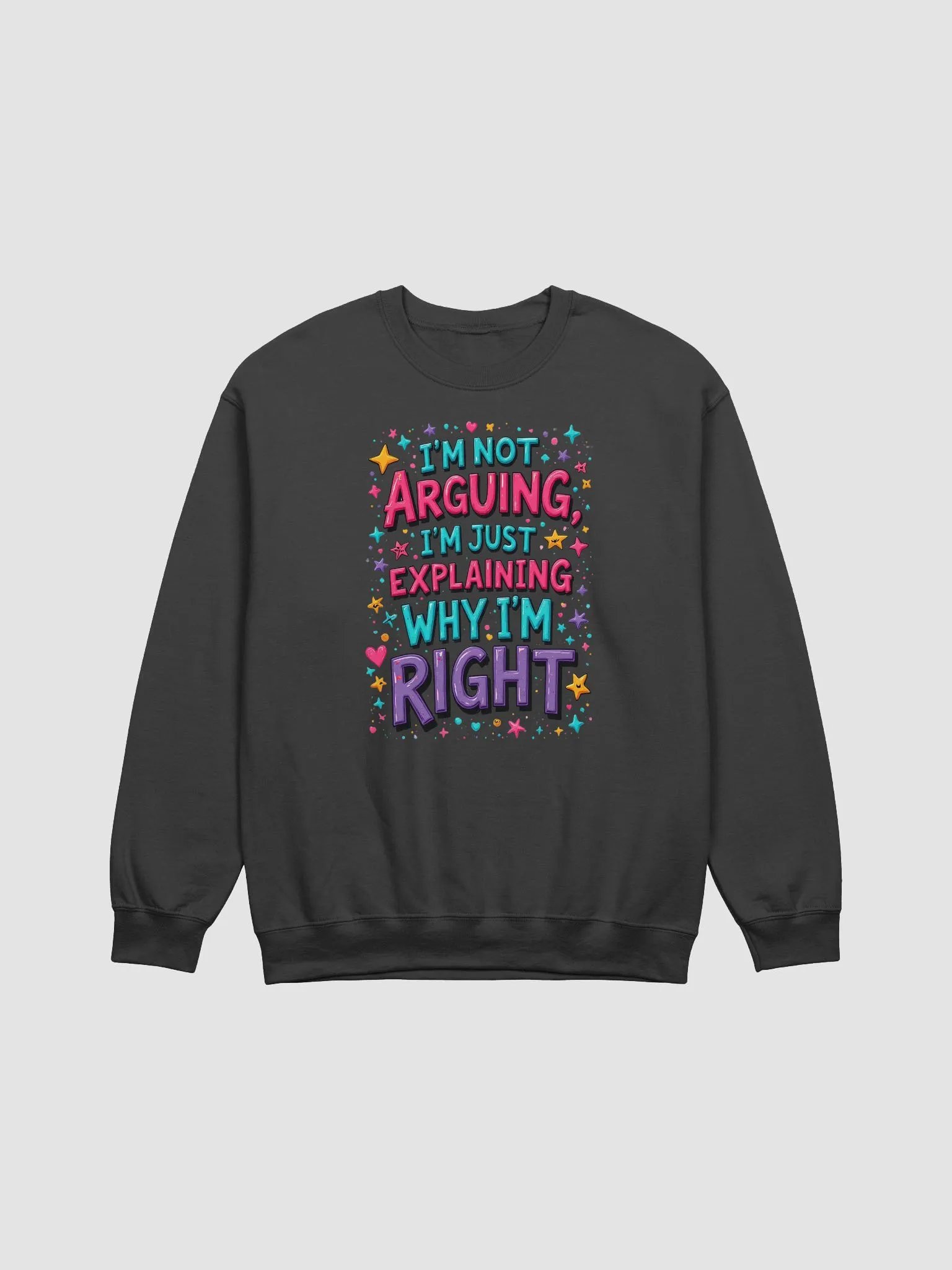 Righteous Explanations Crewneck Sweatshirt product image (5)