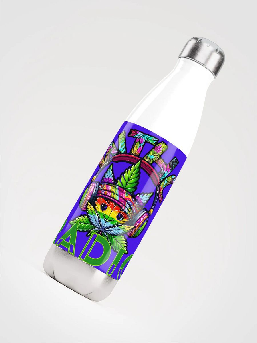 Psychedelic Radio Stainless Steel Water Bottle product image (8)