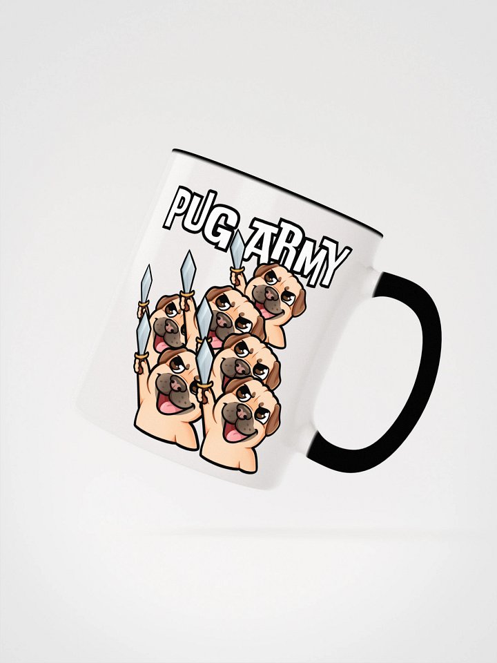 Pug Army - Mug Color Inside product image (13)