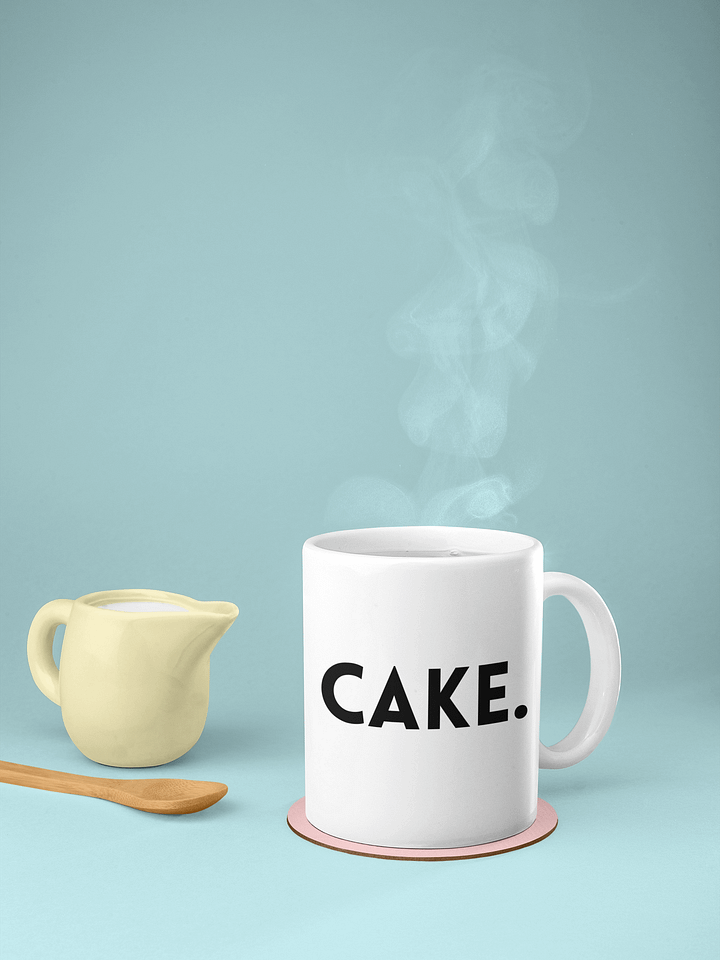 Cake Mug – Minimalist Foodie Gift for Dessert Fans product image (1)