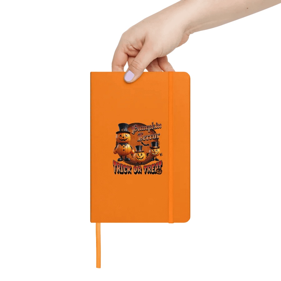 Pumpkin Terror Trick Or Treat Hardcover Journal product image (6)